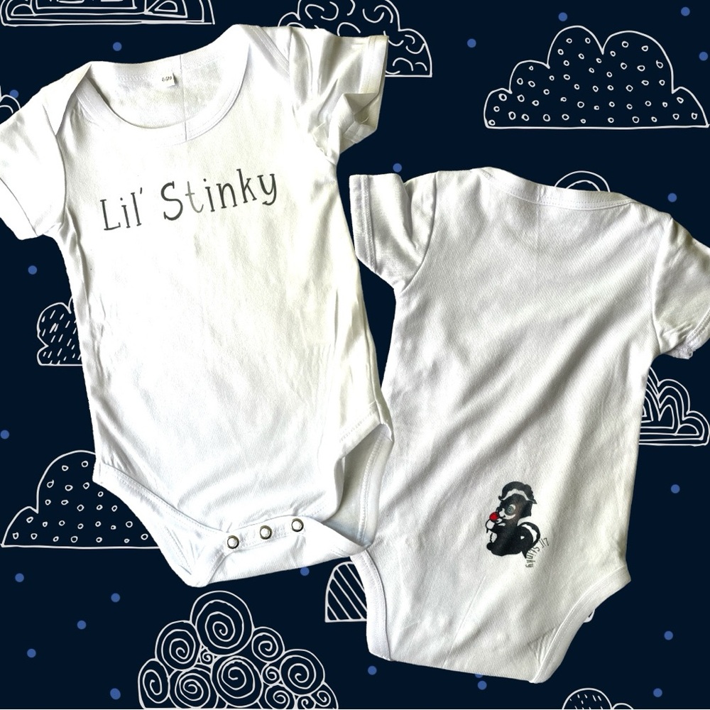 Stinky onesie made to order